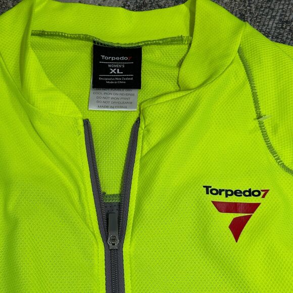 Torpedo 7 Racing Womens Jersey Shirt Long Sleeve XL Full Zip Cycling Road Bike - Picture 3 of 8